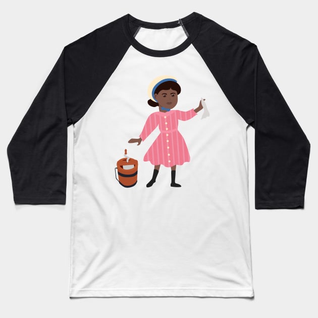 Armistice Aries Baseball T-Shirt by Dolls of Our Lives Podcast